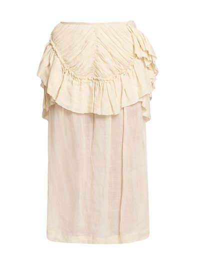 Dries Van Noten Women's Shelby Ruffled Layered Skirt
