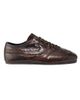 Dries Van Noten Women's Snake-Embossed Leather Sneakers - 7