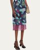 Dries Van Noten Women's Sorai Silk-Blend Midi Skirt - 4