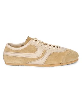 Dries Van Noten Women's Suede & Leather Low-Top Sneakers