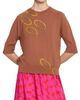 Dries Van Noten Women's Tuan Embellished Wool Short-Sleeve Sweater - 3