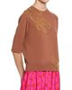 Dries Van Noten Women's Tuan Embellished Wool Short-Sleeve Sweater - 4