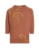 Dries Van Noten Women's Tuan Embellished Wool Short-Sleeve Sweater - 8