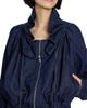 Dries Van Noten Women's Voly Denim Ruffle Zip-Up Jacket - 6
