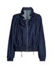 Dries Van Noten Women's Voly Denim Ruffle Zip-Up Jacket - 7