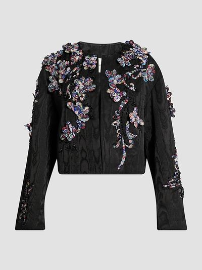 Dries Van Noten Women's Vonda Floral Emboidered Jacket