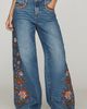 Driftwood Alix Rosevine High-Rise Wide-Leg Jeans - 4