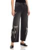 Driftwood Driftwood Parker x Bow What Fun High Rise Barrel Jeans in Washed Black - 1