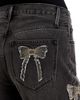Driftwood Driftwood Parker x Bow What Fun High Rise Barrel Jeans in Washed Black - 5