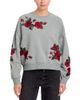 Driftwood Driftwood Teddy Rose Embroidered Sweatshirt - 1
