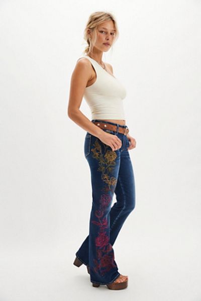 Driftwood Driftwood Wyatt Embroidered Flare Jeans