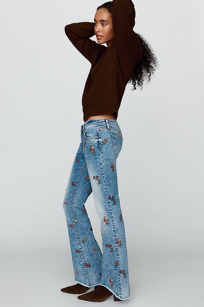 Driftwood Eva Low-Rise Bootcut Jeans