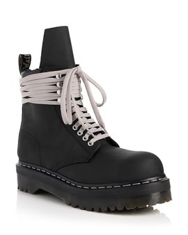 Drkshdw Rick Owens Drkshdw Men's Quad Sole Combat Boots