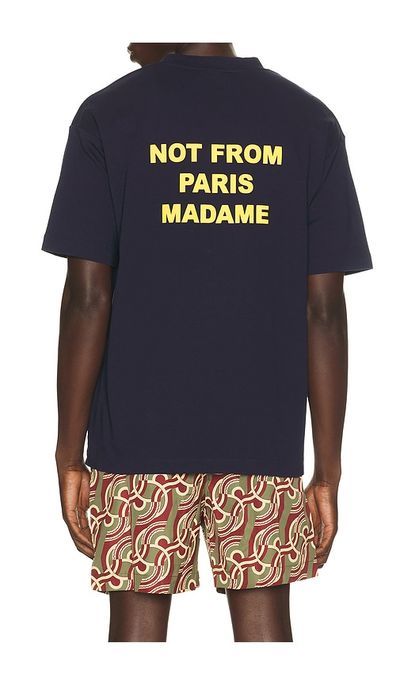 DrÃ´le De Monsieur DrÃ´le De Monsieur Bold Slogan Tee Shirt