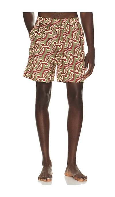 DrÃ´le De Monsieur DrÃ´le De Monsieur Chain Link Monogram Swimsuit