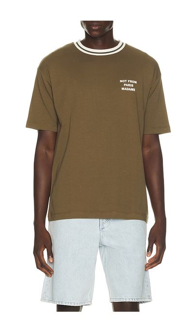 DrÃ´le De Monsieur DrÃ´le De Monsieur Sport Slogan Tee Shirt