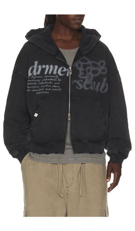 DRMERS CLUB DRMERS CLUB Parallel Zip Up Hoodie