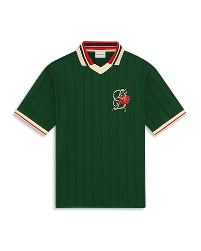 Drole De Monsieur Drole De Monsieur Hibiscus Polo Shirt