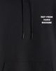 Drole De Monsieur Drole De Monsieur Not From Paris Slogan Drawstring Hoodie - 3