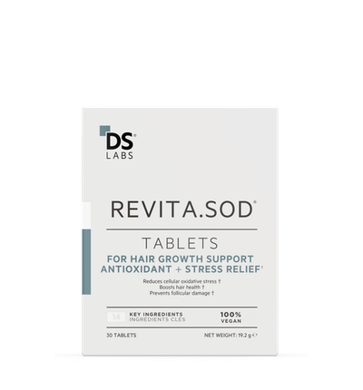 DS Laboratories DS Laboratories Revita.SOD Tablets For Hair Growth Support + Antioxidant + Stress Relief 