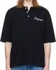 Dsquared2 Dsquared2 Black 'Dsquared2 Signature' Tennis Fit Polo - 1