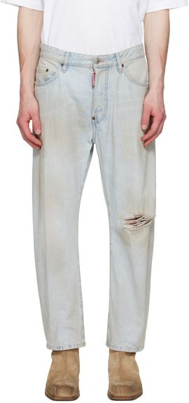 Dsquared2 Dsquared2 Blue Light L.A. Wash Bro Jeans
