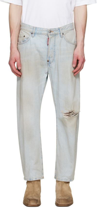 Dsquared2 Dsquared2 Blue Light L.A. Wash Bro Jeans