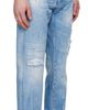 Dsquared2 Dsquared2 Blue Light Wash Teddy Jeans - 2