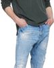 Dsquared2 Dsquared2 Blue Light Wash Teddy Jeans - 4