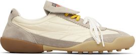 Dsquared2 Dsquared2 Gray & Off-White Soccer Sneakers
