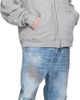 Dsquared2 Dsquared2 Gray Dsquared2 Signature Relax Fit Zipped Hoodie - 4