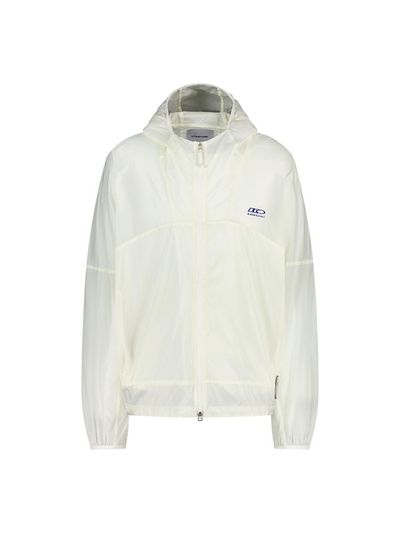 DTHIRTYONE Light Weight Windbreaker Hooded Jacket (WHITE)