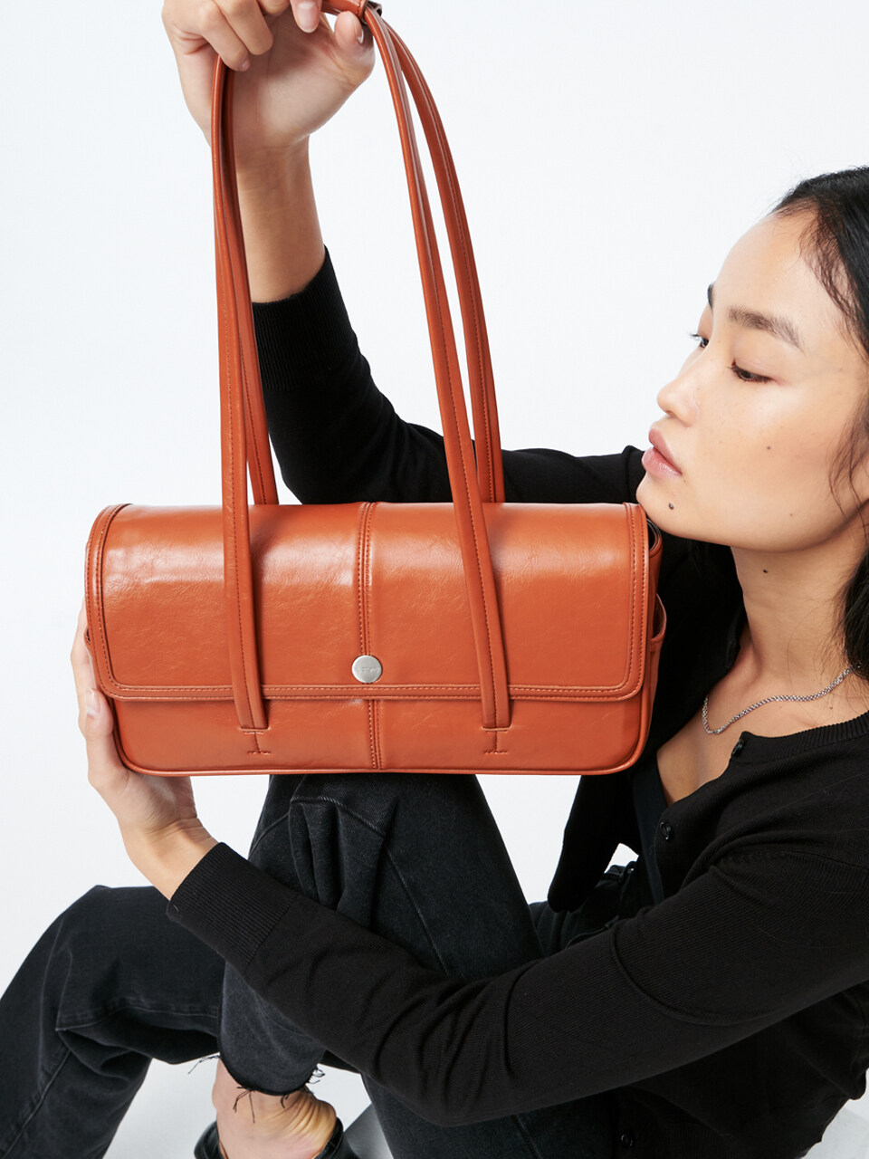 DU MATIN Mignon Shoulder Bag_Brown
