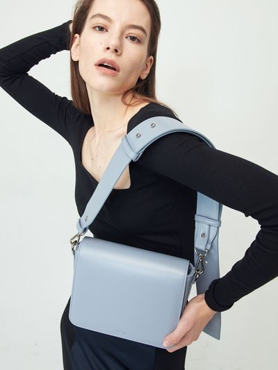 DU MATIN Mine Bag_Ash Blue