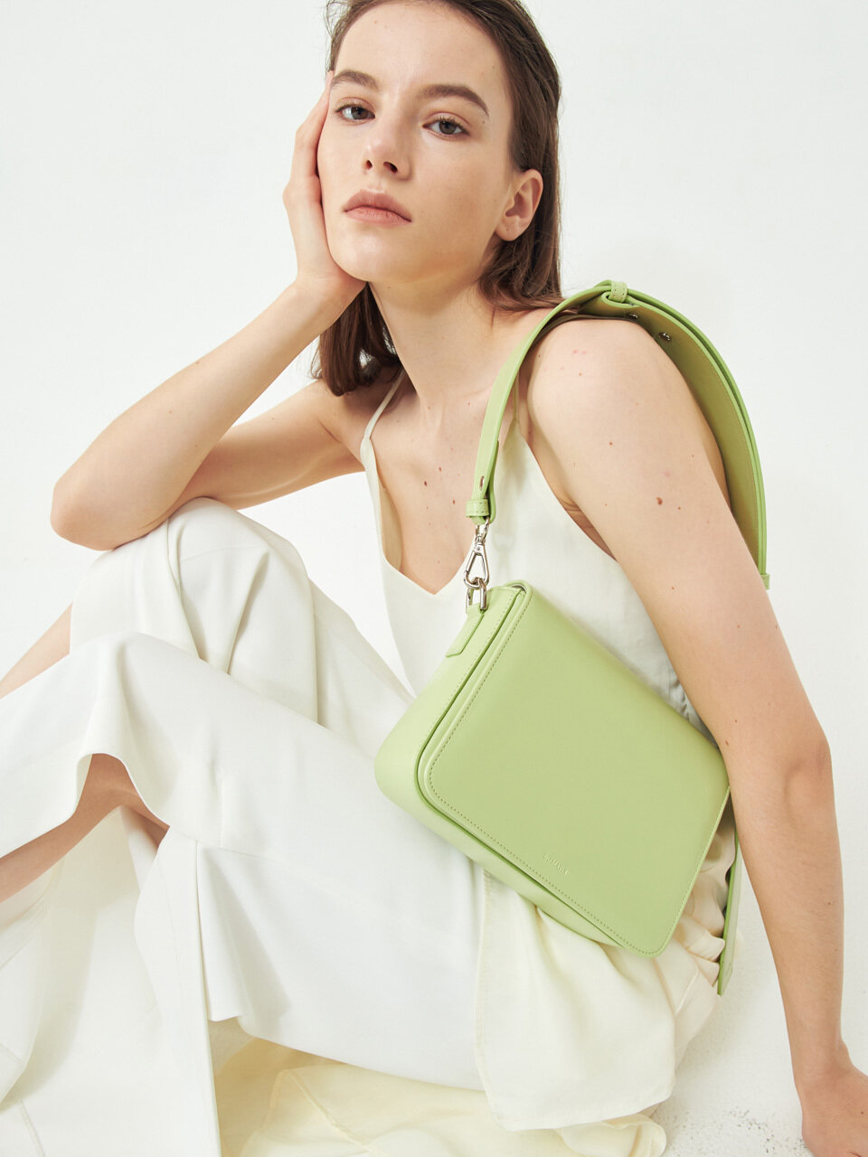 DU MATIN Mine Bag_Lime