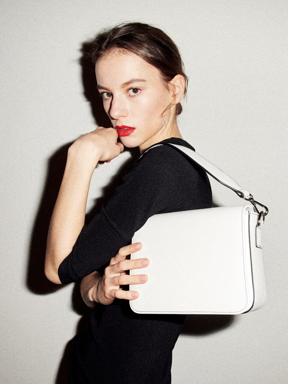 DU MATIN Mine Bag_White