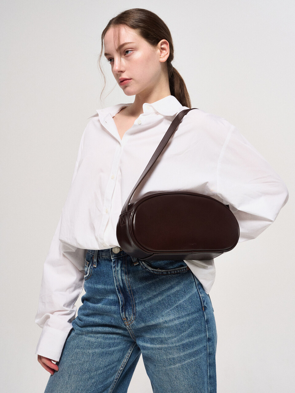 DU MATIN Stone Bag Brown