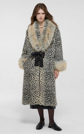 Ducie Ducie Sabina Faux Fur Coat