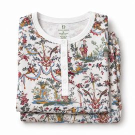 Duggan Society Duggan Society Toile Pima Cotton Pajamas