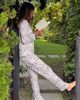 Duggan Society Duggan Society Toile Pima Cotton Pajamas - 5