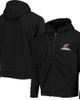 DUNBROOKE Men's Dunbrooke Black Arizona Cardinals Shag Tri-Blend Full-Zip Raglan Hoodie  - 1