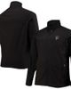 DUNBROOKE Men's Dunbrooke Black Atlanta Falcons Big & Tall Sonoma Softshell Full-Zip Jacket  - 1