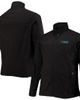 DUNBROOKE Men's Dunbrooke Black Carolina Panthers Big & Tall Sonoma Softshell Full-Zip Jacket  - 1
