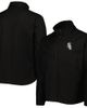 DUNBROOKE Men's Dunbrooke Black Chicago White Sox Journey Tri-Blend Full-Zip Jacket  - 1