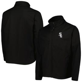 DUNBROOKE Men's Dunbrooke Black Chicago White Sox Journey Tri-Blend Full-Zip Jacket 