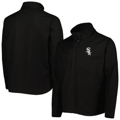 DUNBROOKE Men's Dunbrooke Black Chicago White Sox Journey Tri-Blend Full-Zip Jacket 