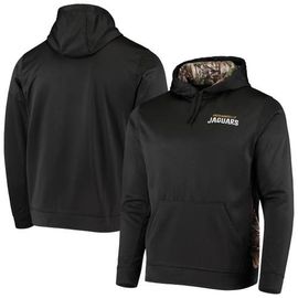 DUNBROOKE Men's Dunbrooke Black/Realtree Camo Jacksonville Jaguars Logo Ranger Pullover Hoodie 