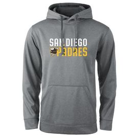 DUNBROOKE Men's Dunbrooke Heather Gray San Diego Padres Champion Pullover Hoodie 