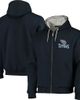 DUNBROOKE Men's Dunbrooke Navy Tennessee Titans Craftsman Thermal-Lined Full-Zip Hoodie  - 1