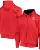 DUNBROOKE Men's Dunbrooke Red/Black Kansas City Chiefs Apprentice Full-Zip Hoodie  - 1